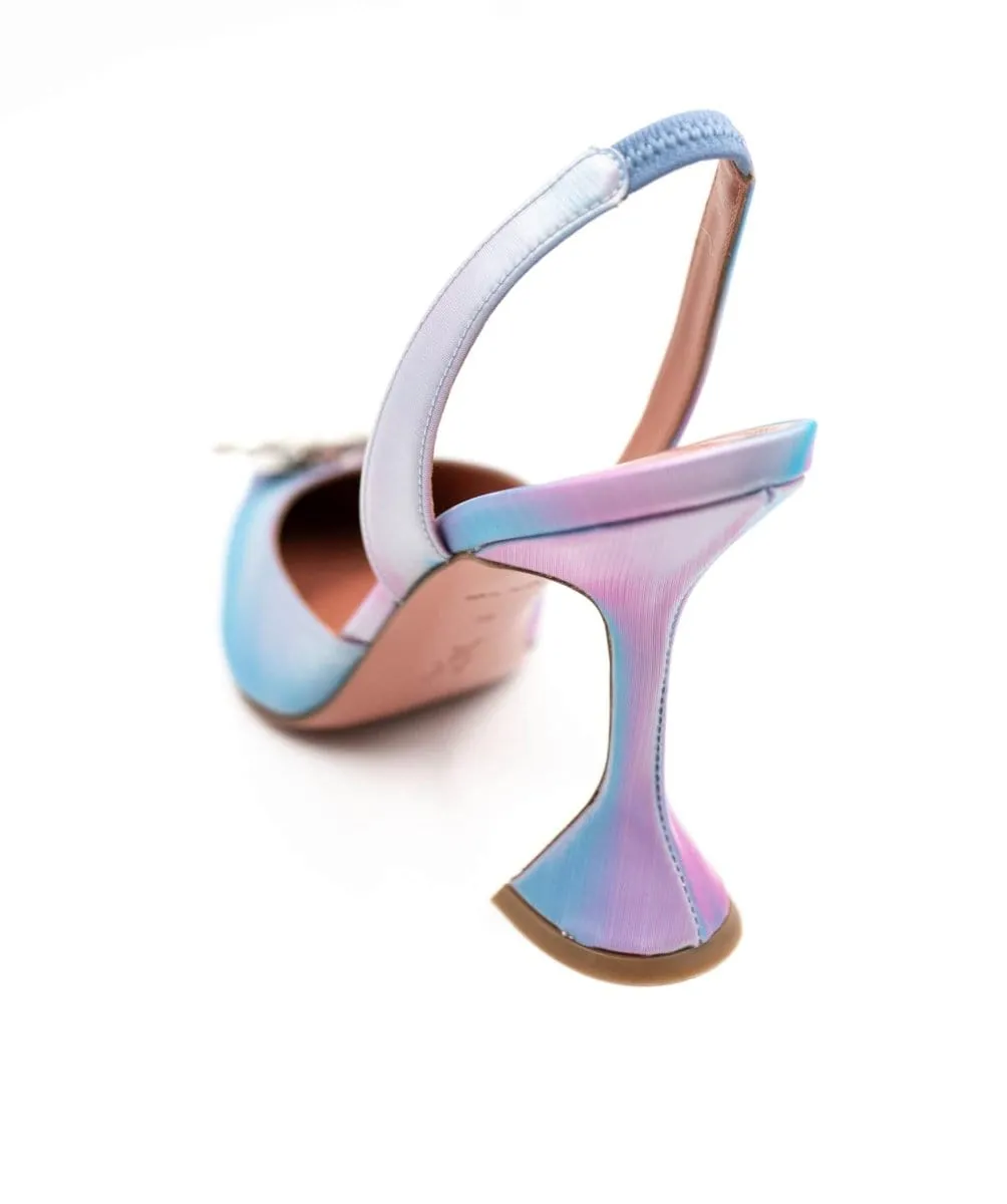 Amina muaddi perspex heels ALC0048