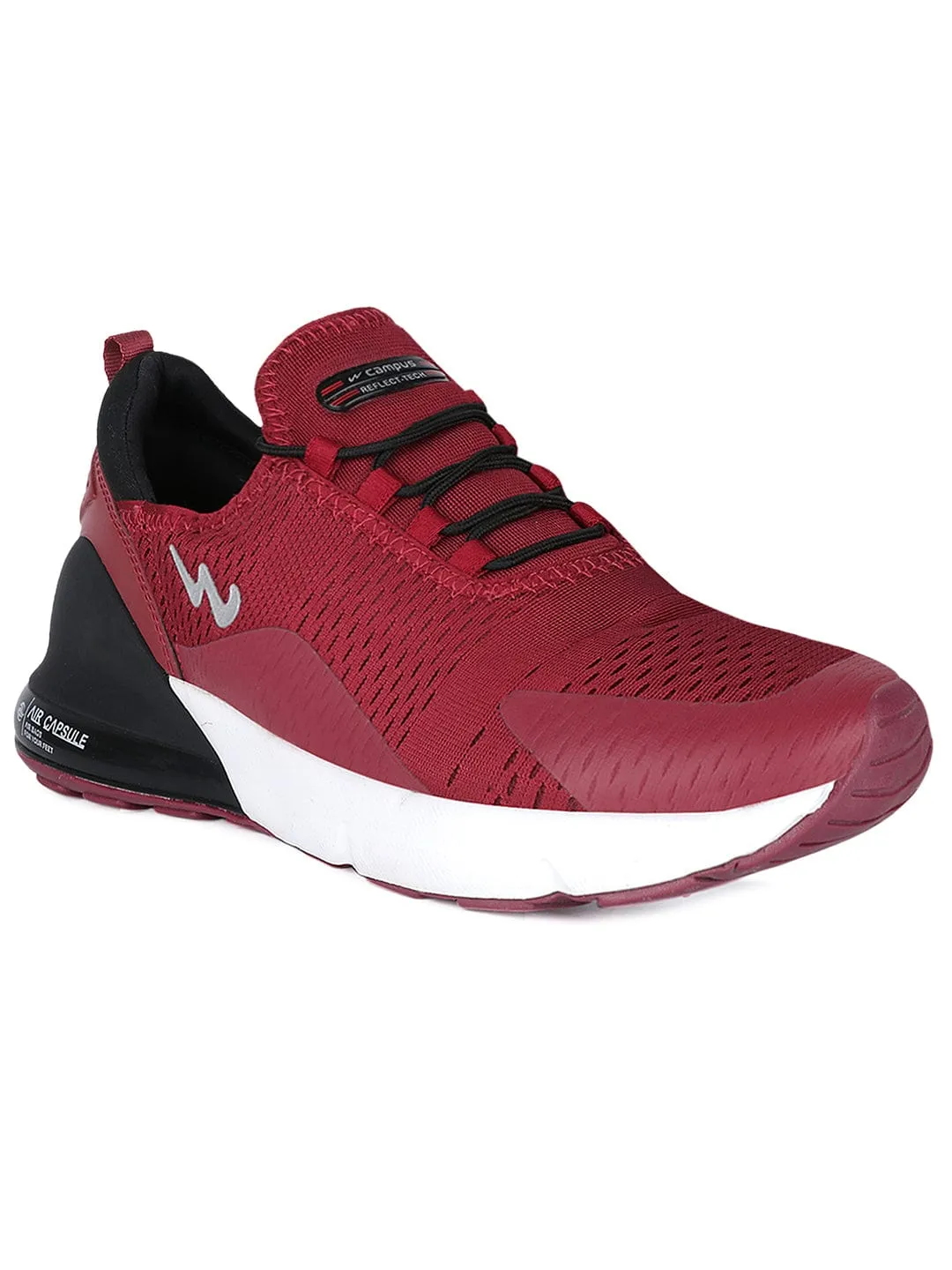 DRAGON Burgundy Men's Running Shoes