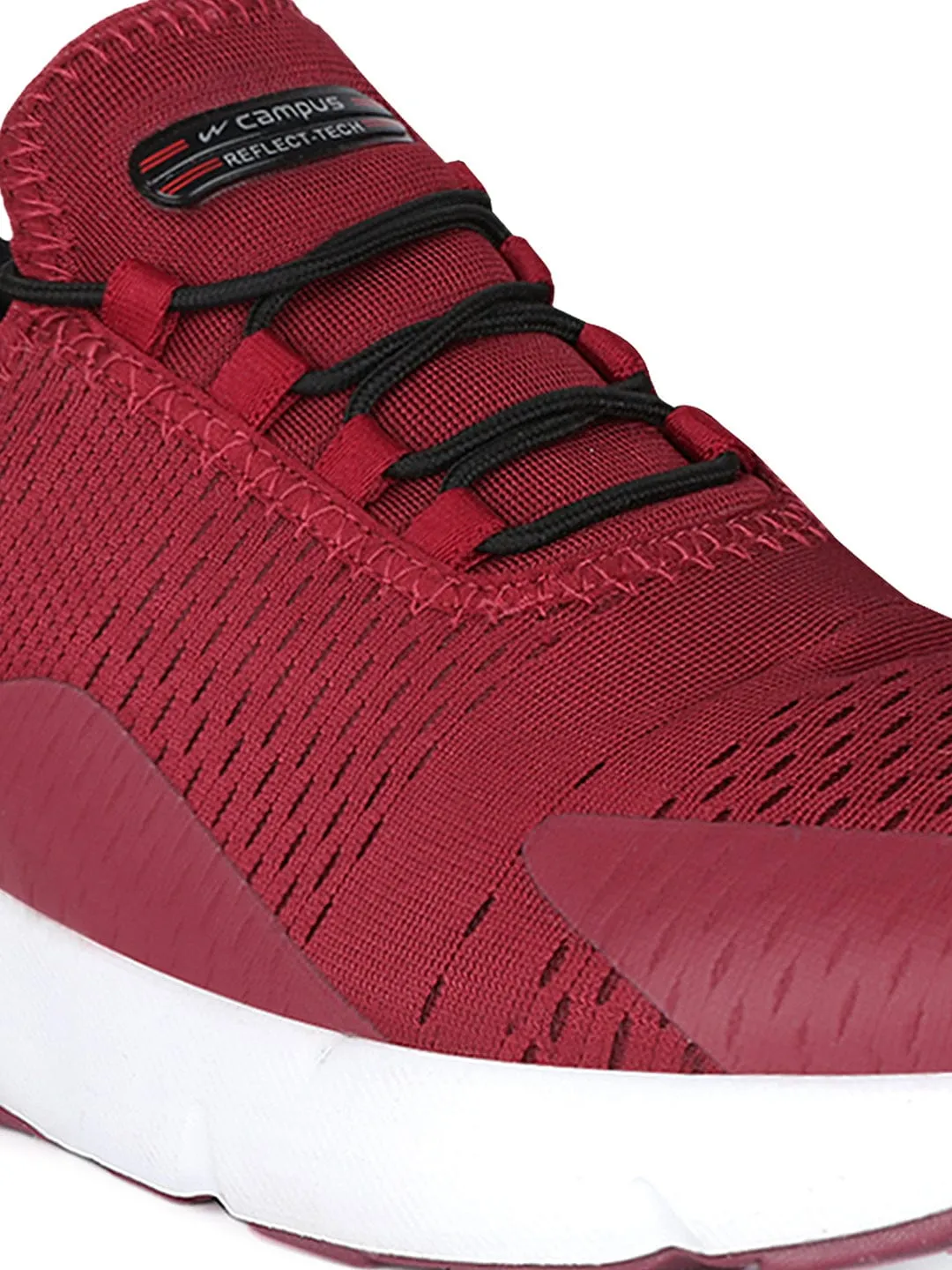 DRAGON Burgundy Men's Running Shoes