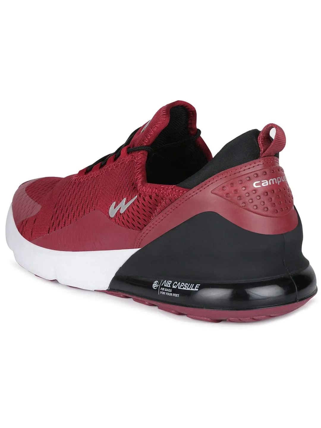 DRAGON Burgundy Men's Running Shoes