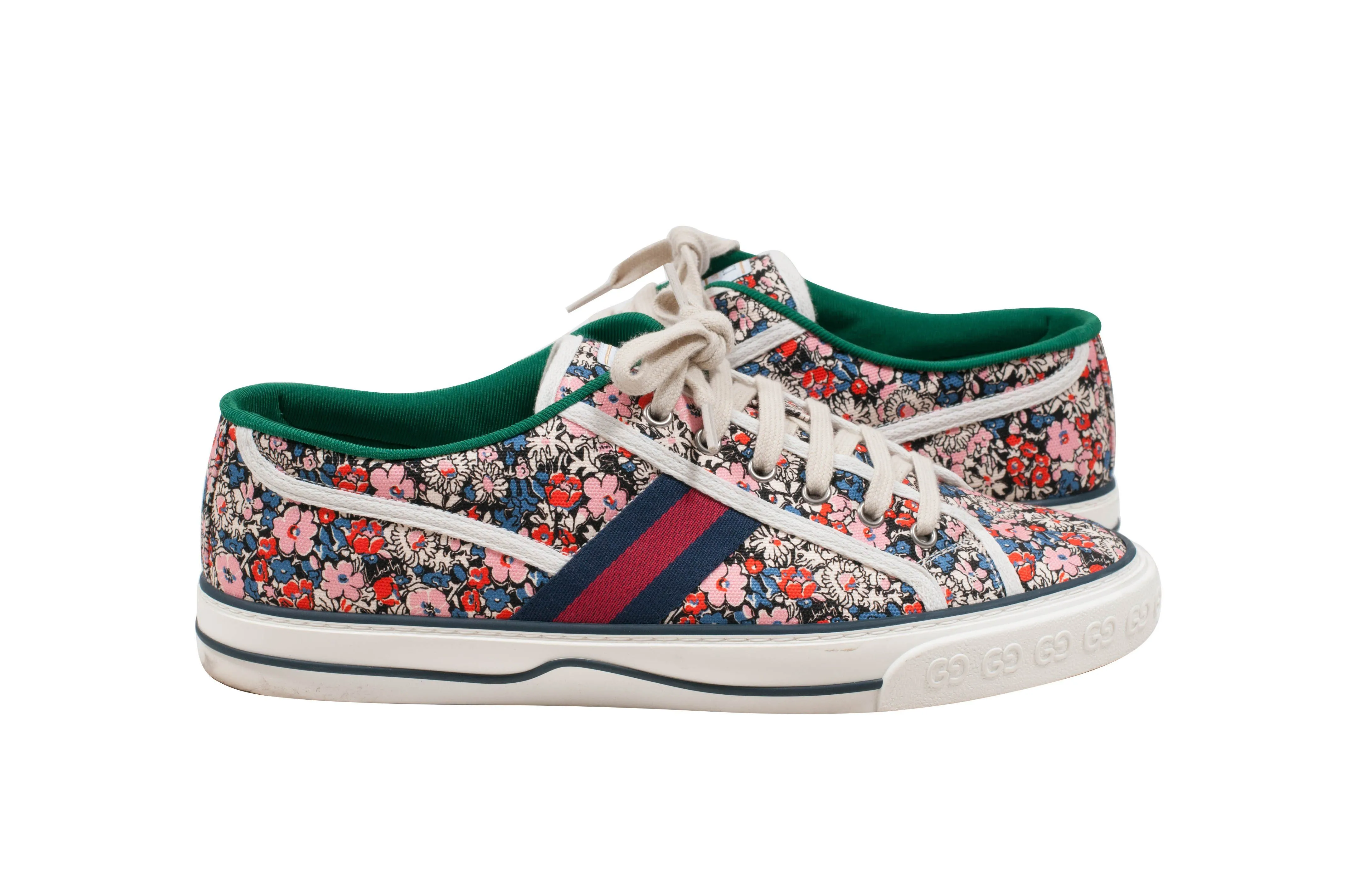 Floral 1977 Low Top Tennis Sneakers