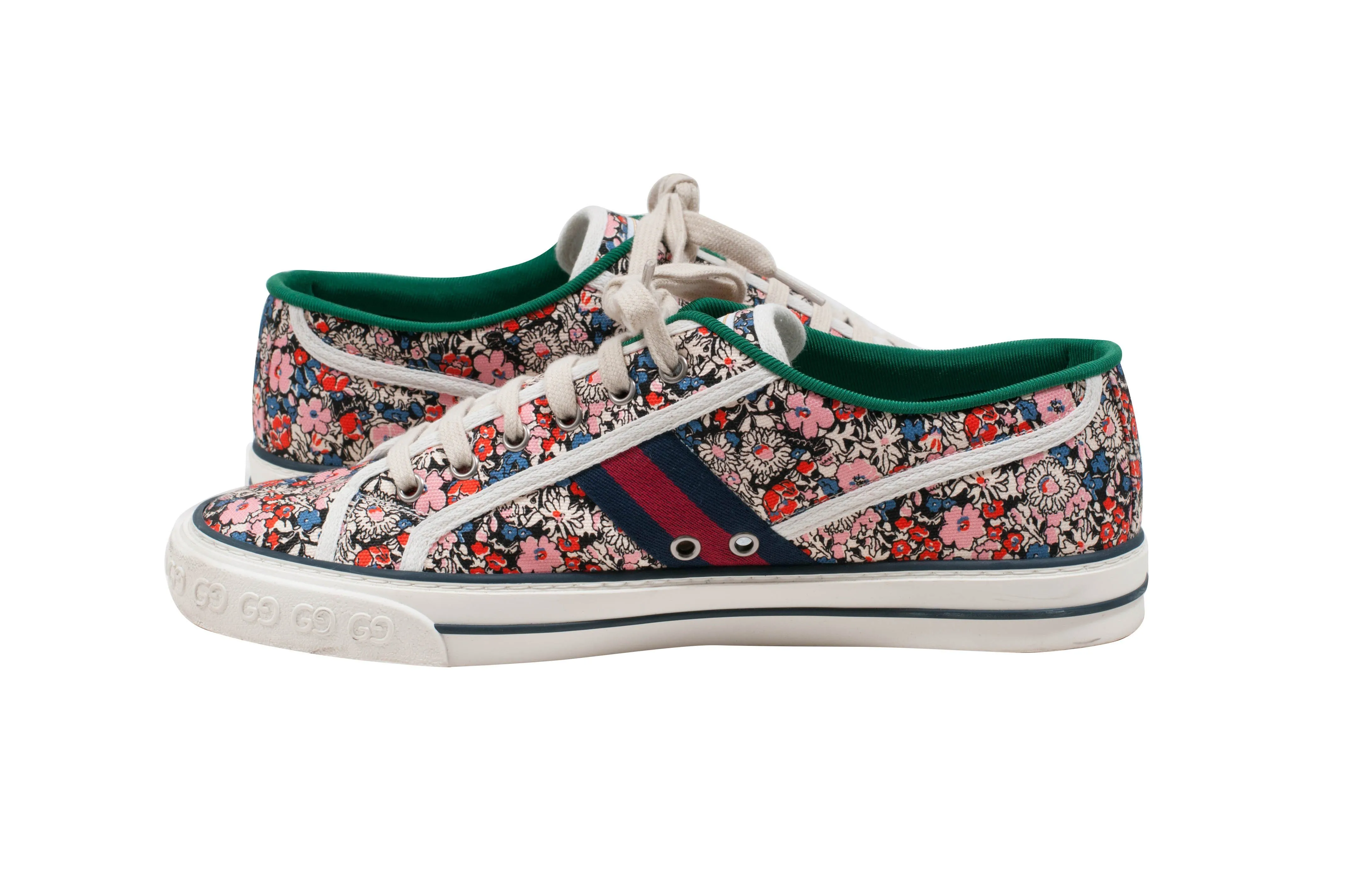 Floral 1977 Low Top Tennis Sneakers