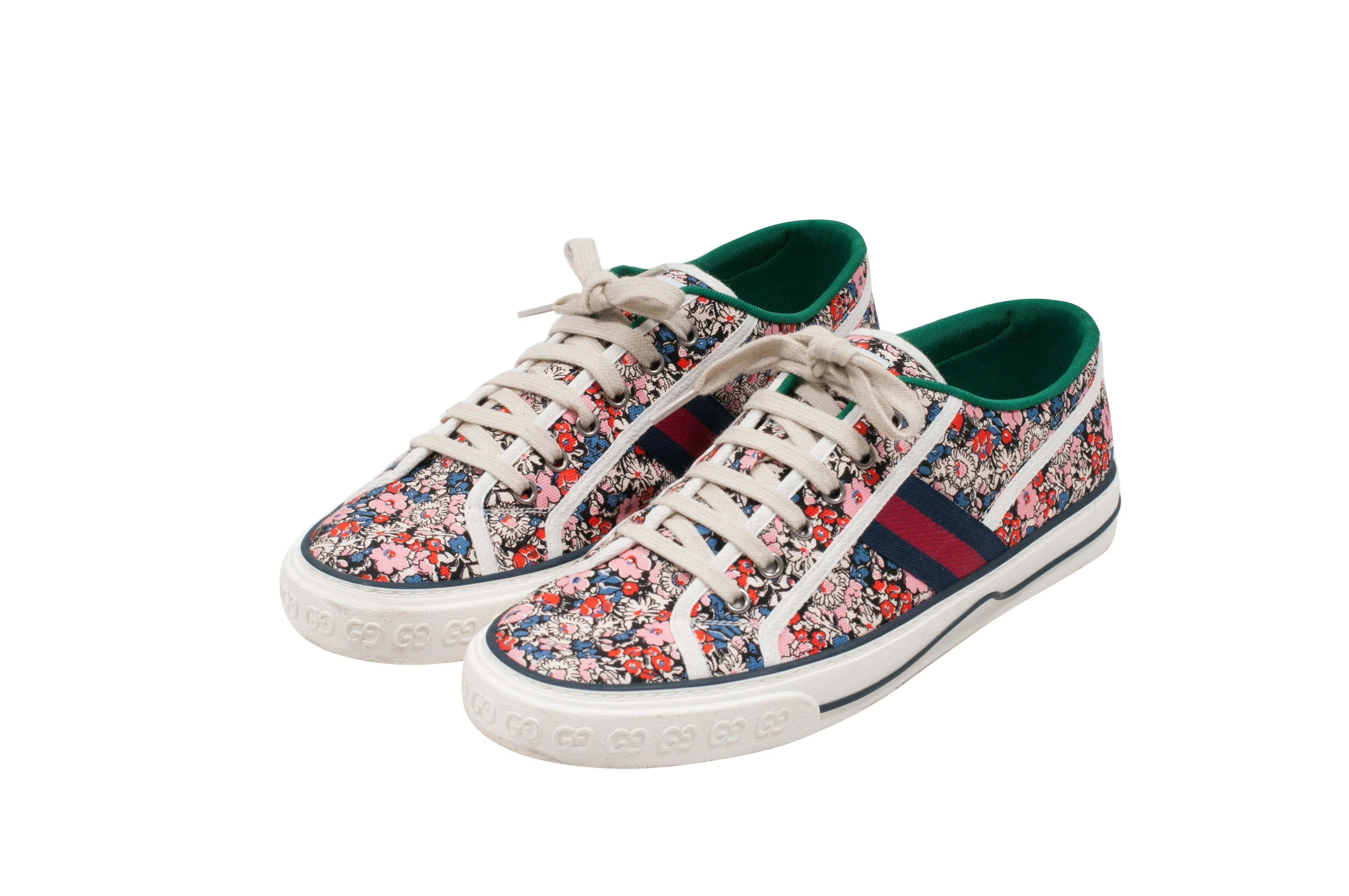 Floral 1977 Low Top Tennis Sneakers