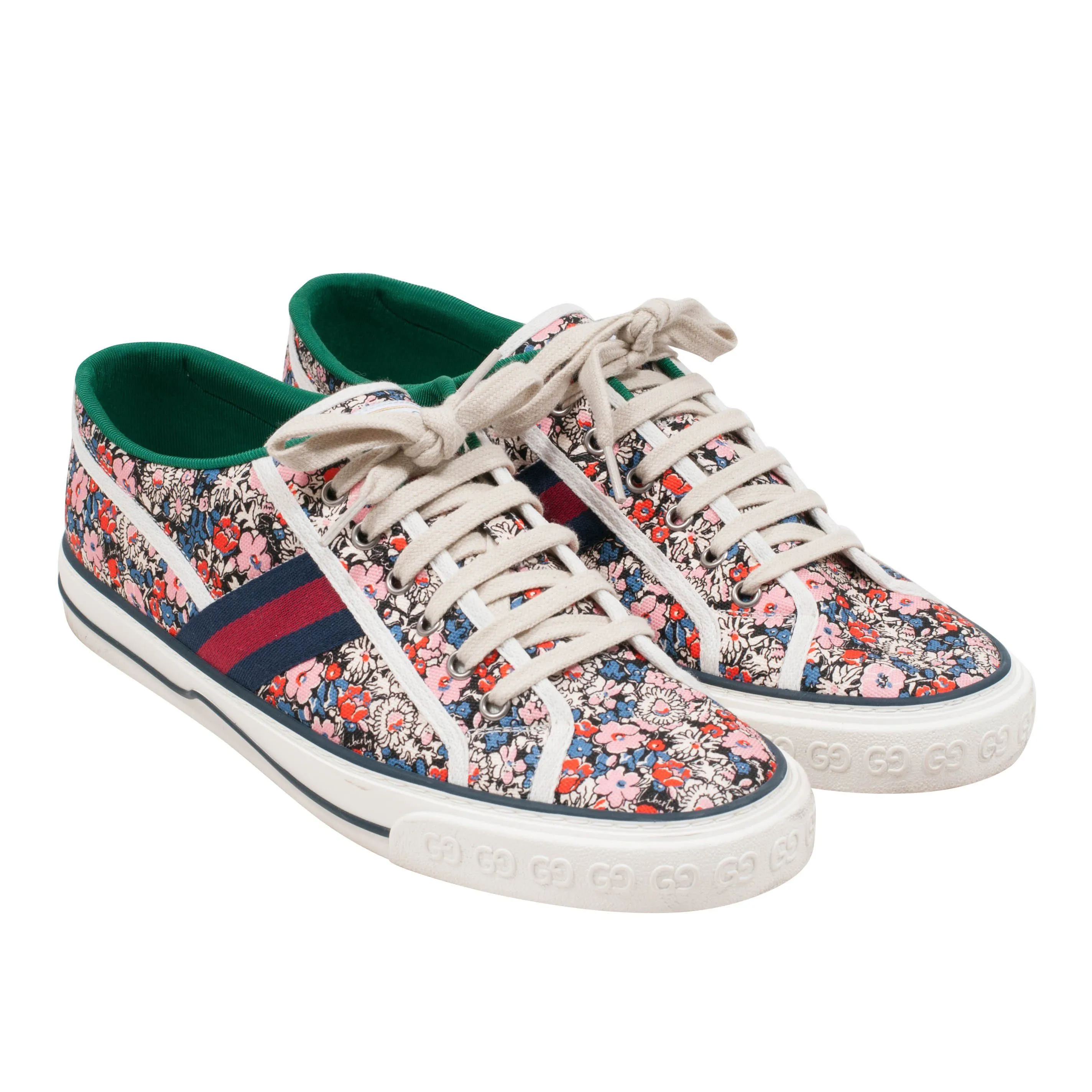 Floral 1977 Low Top Tennis Sneakers