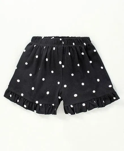 Frill and Strap Checkered Top Short Set