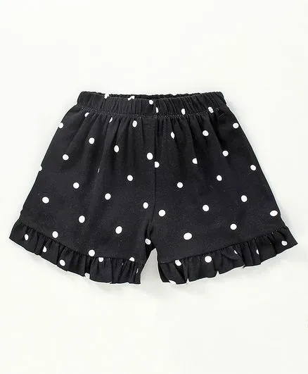 Frill and Strap Checkered Top Short Set