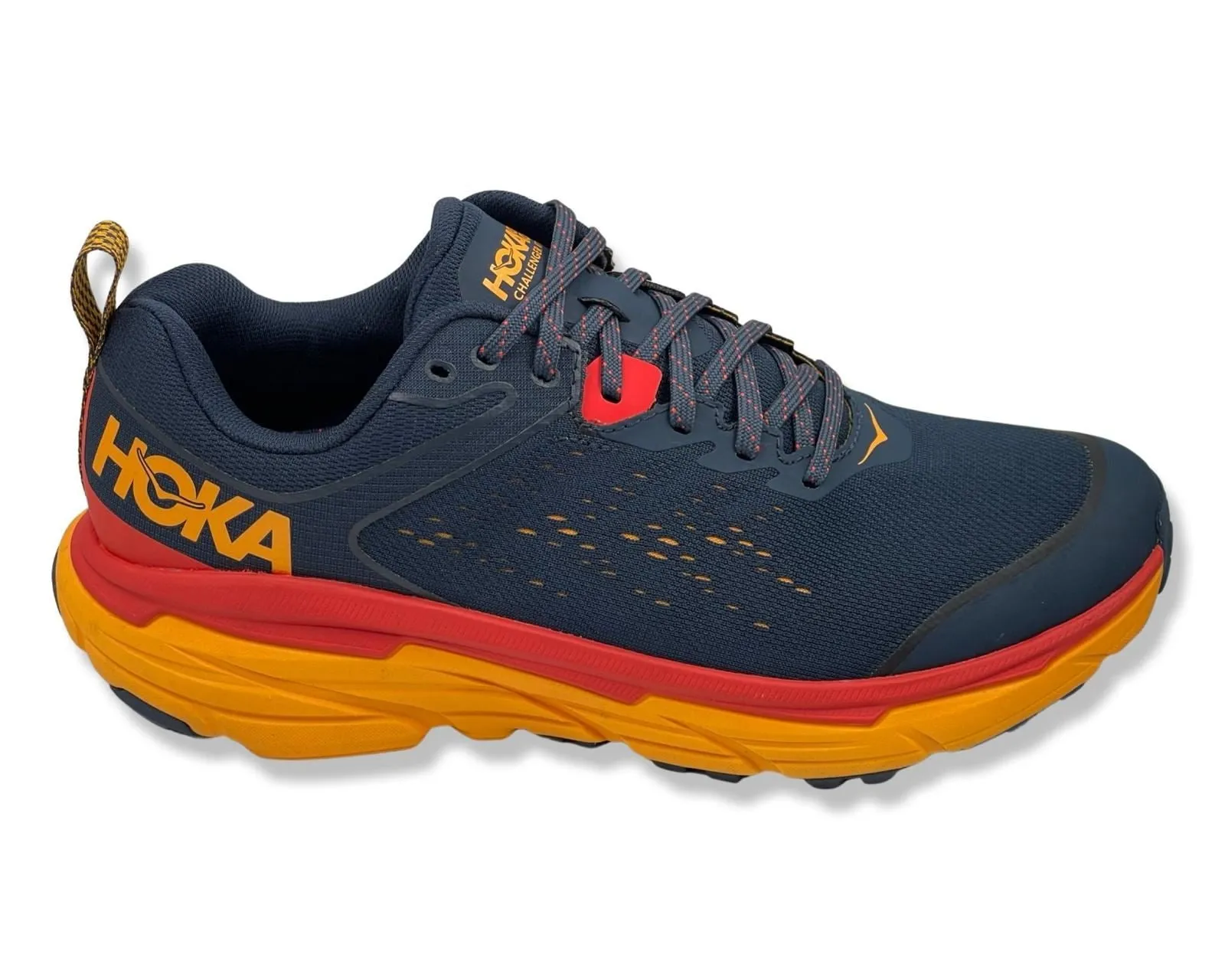 HOKA Challenger ATR 6 WIDE In Navy\Orange For Men's