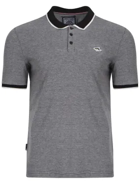 Le Shark Bramshaw black polo shirt