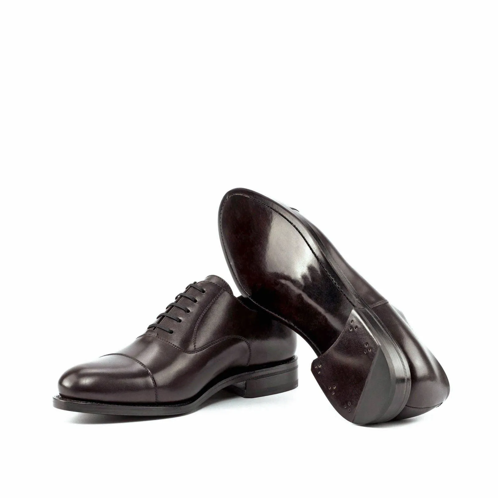 Men's Oxford Leather Shoes Wide Plus Size 5996