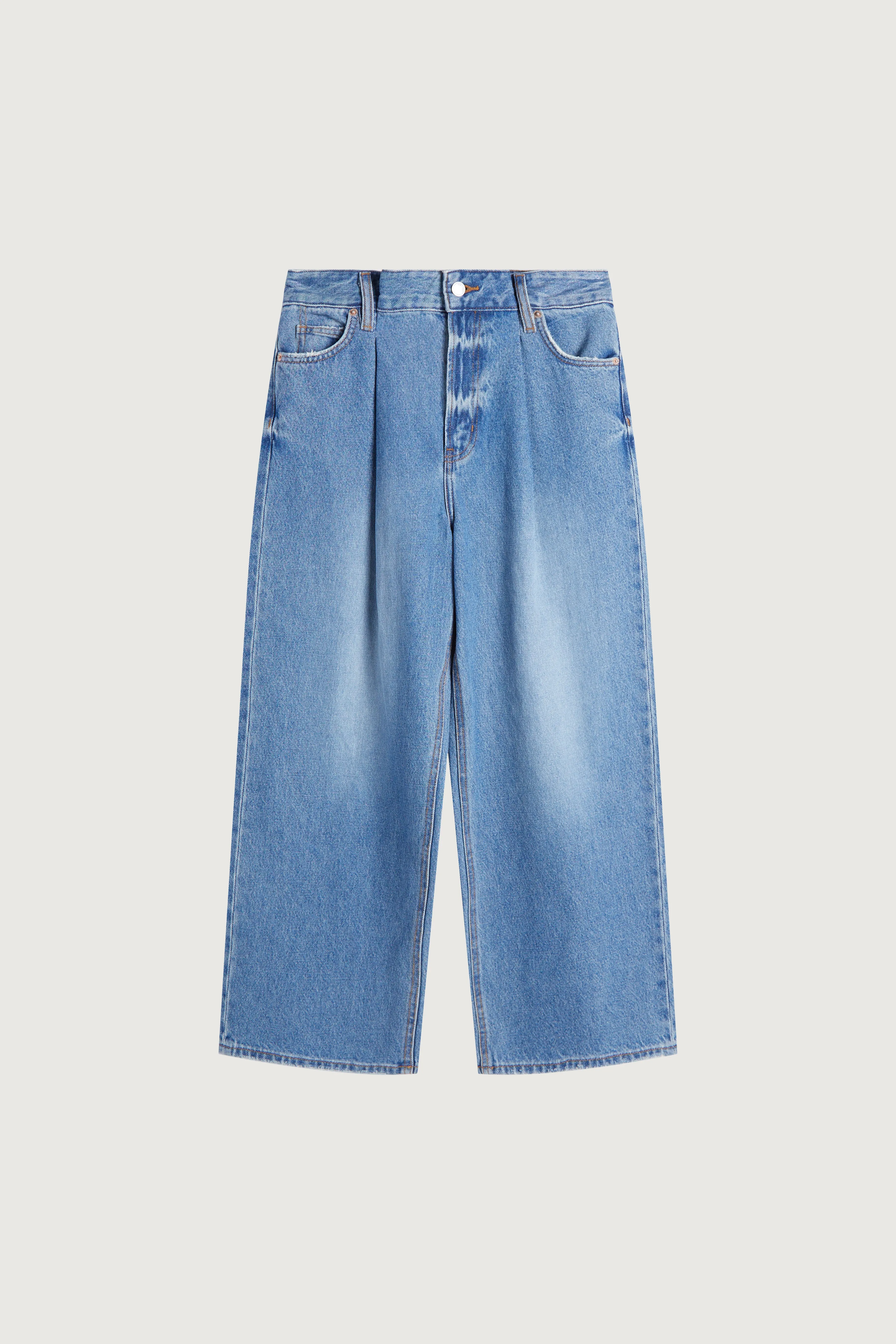 OAK 88 CROPPED MID-RISE RELAXED FIT JEAN