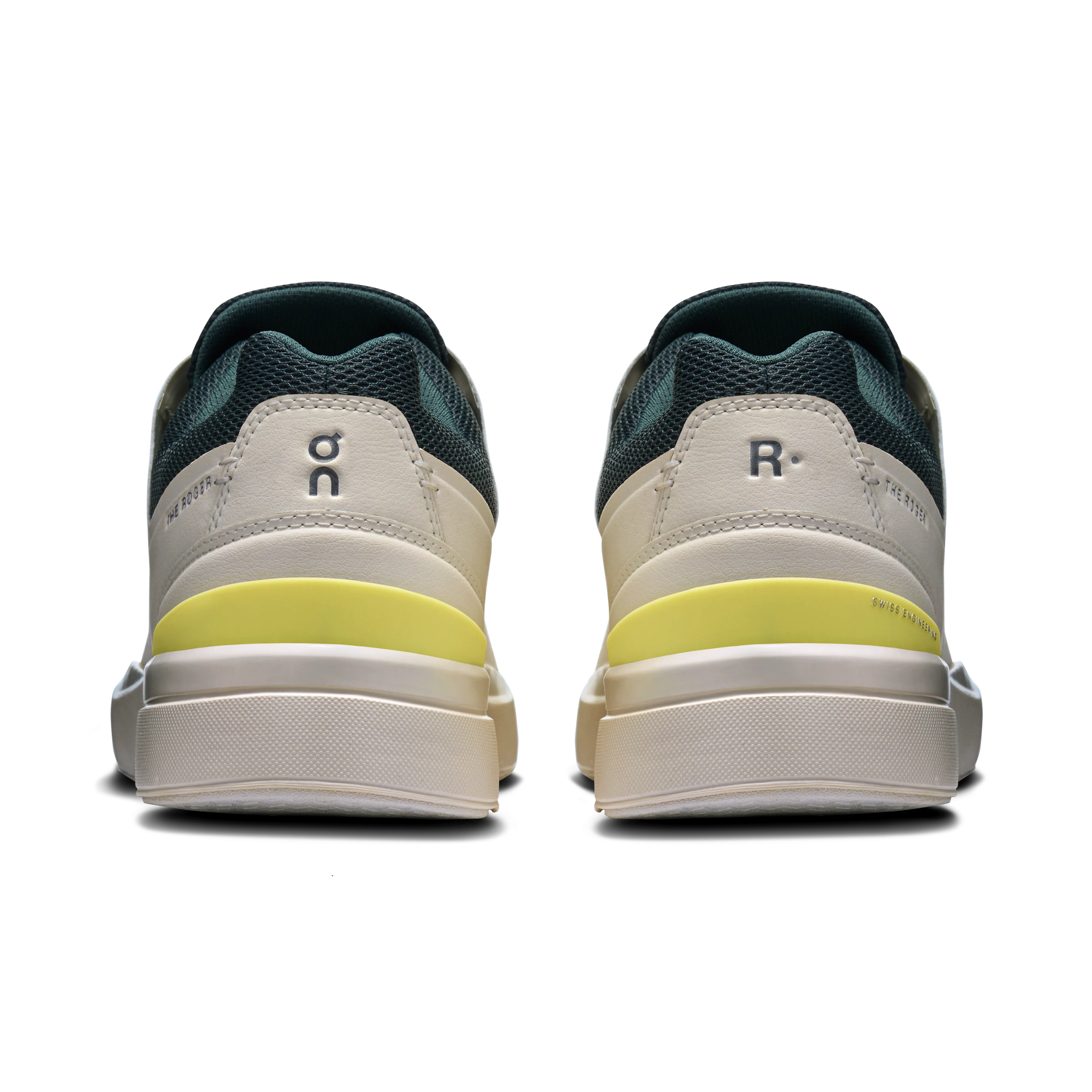 On Running Men's The Roger Advantage Shoes - Ivory / Evergreen