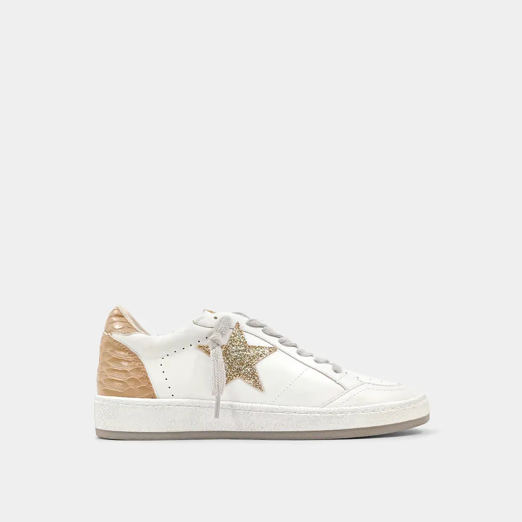 Paz Sneakers by Shu Shop - Taupe Snake - FINAL SALE