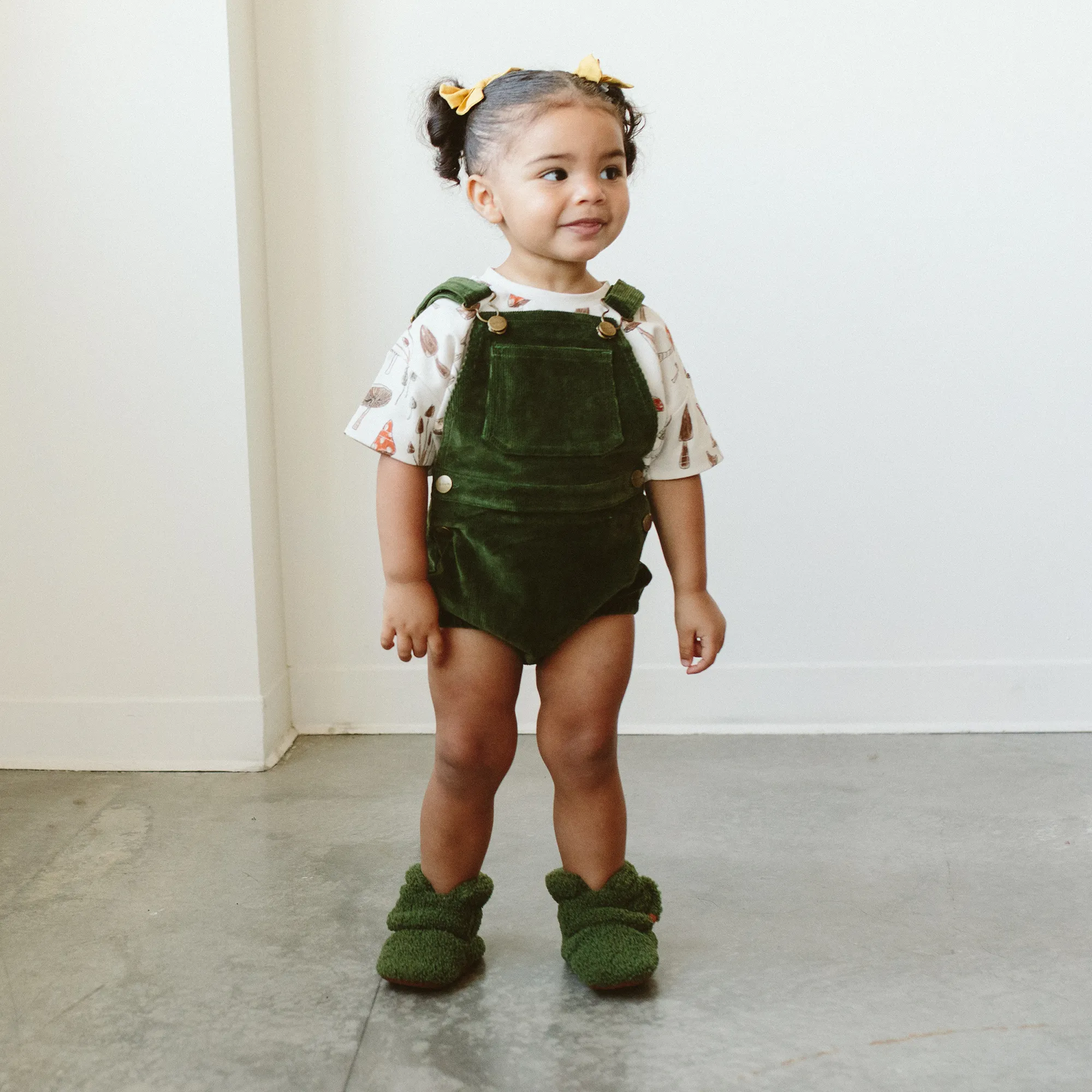 Sherpa Baby Stay-On Boots - Spruce