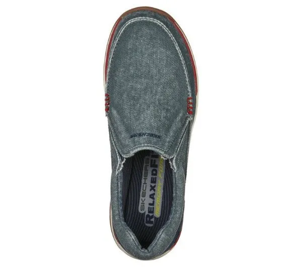 SKECHERS MEN RELAXED FIT: EXPECTED - AVILLO-64109 Navy