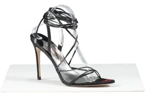 Sophia Webster Black Amora Heels UK 7 EU 40 👠