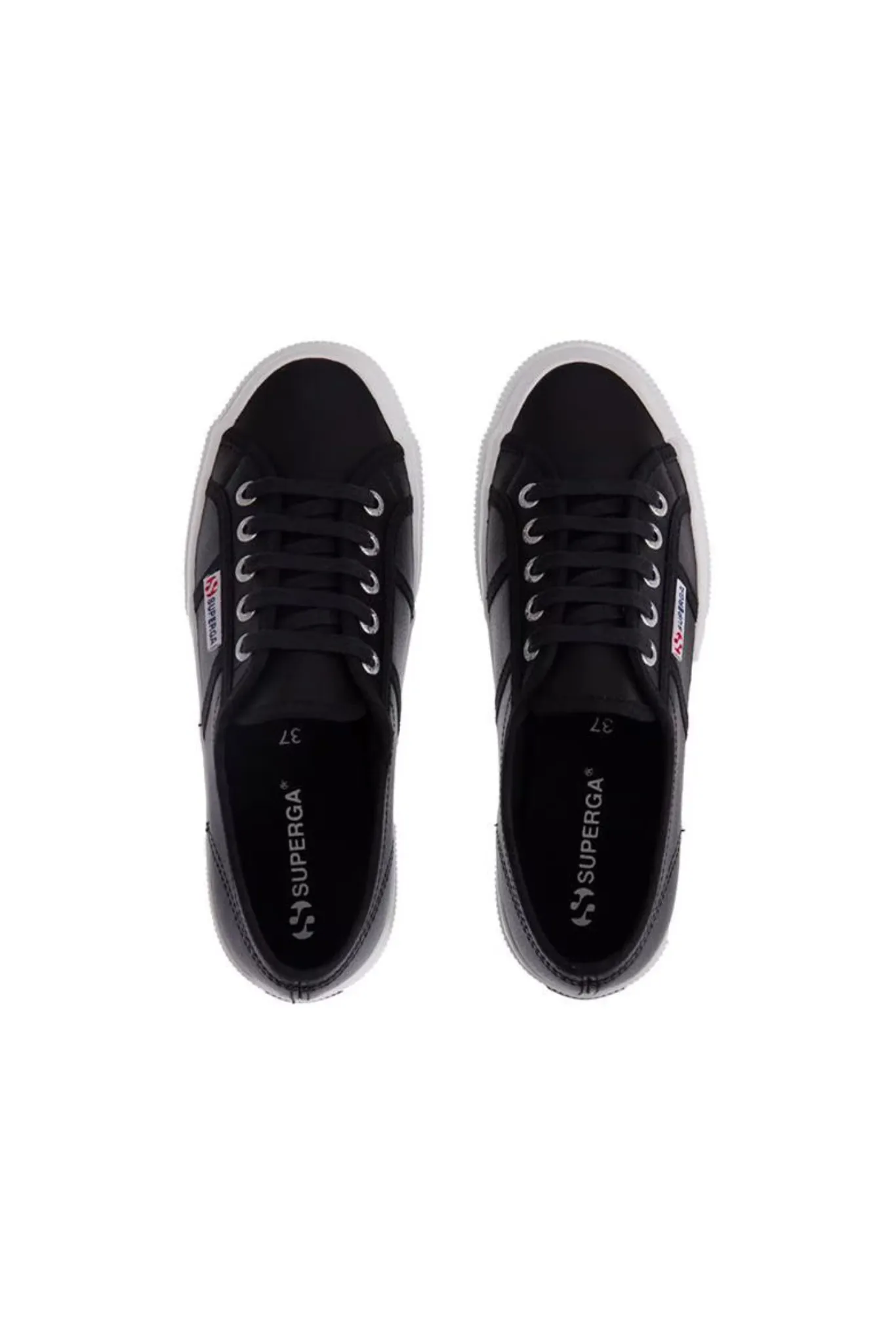 Superga - 2750 Nappa Black Favorio