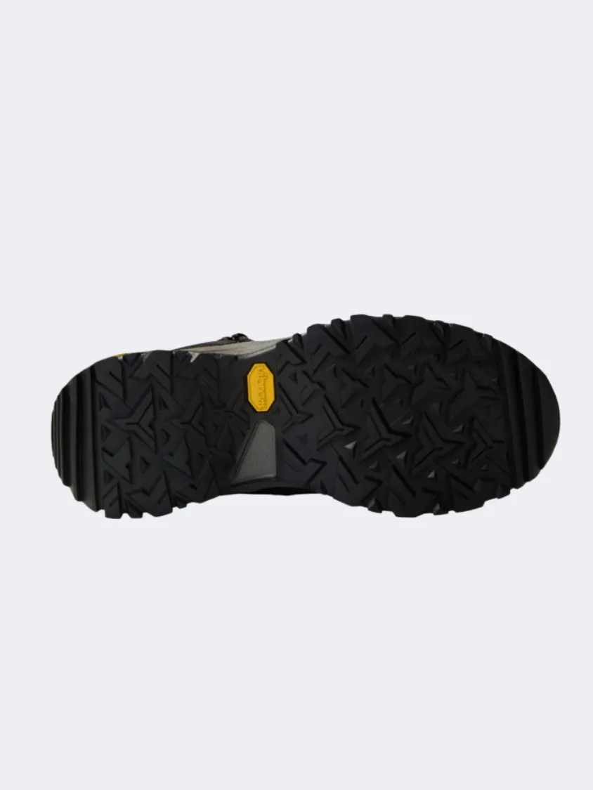 The North Face Hedgehog Mid Goretex Women Hiking Shoes Black/Asphalt Grey
