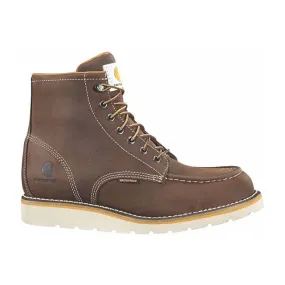 Waterproof 6" Steel Toe Wedge Boot